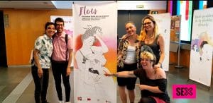 Equipo de Sexus con Artemapache presentando Flow